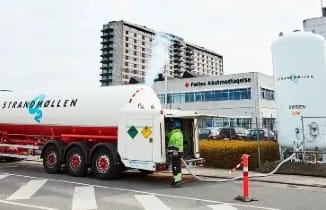 Dette billede illustrere Gaser