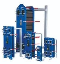 Dette billede illustrere Värmeväxlare