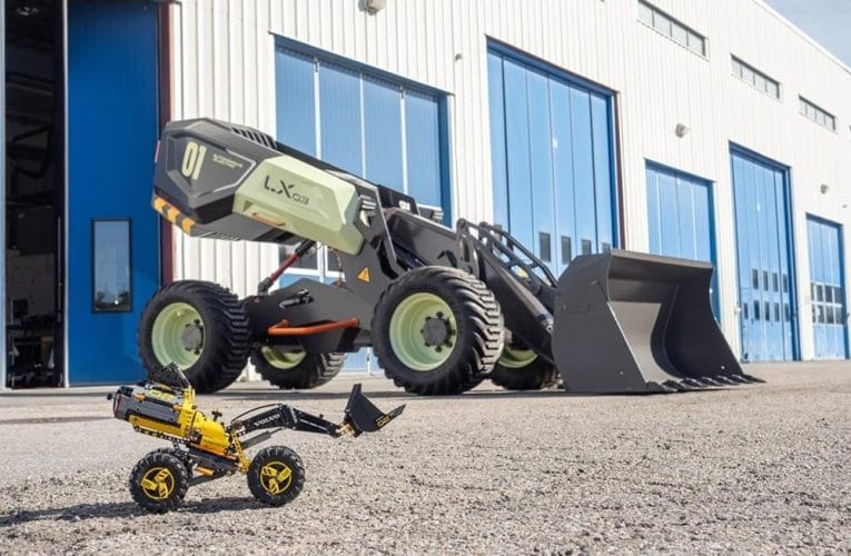 Möt Volvo LX03 – anläggningsbranschens intelligenta framtid
