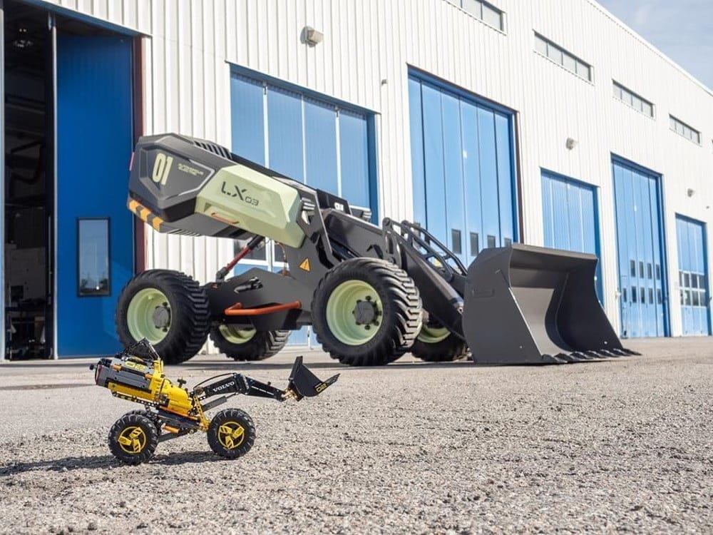 Dette billede illustrere Möt Volvo LX03 – anläggningsbranschens intelligenta framtid