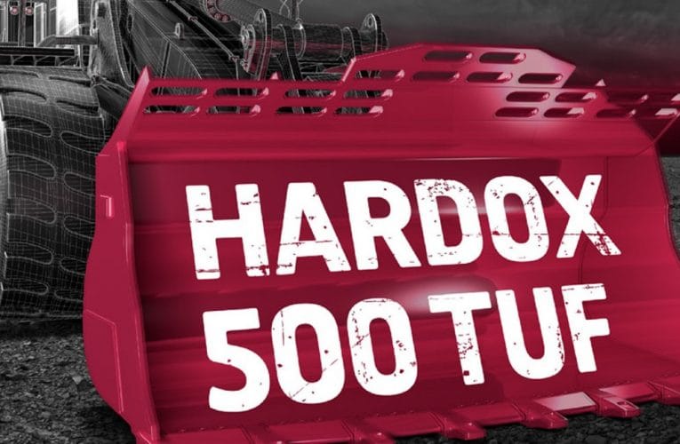 Nu lagerför vi Hardox® 500 Tuf slitplåt