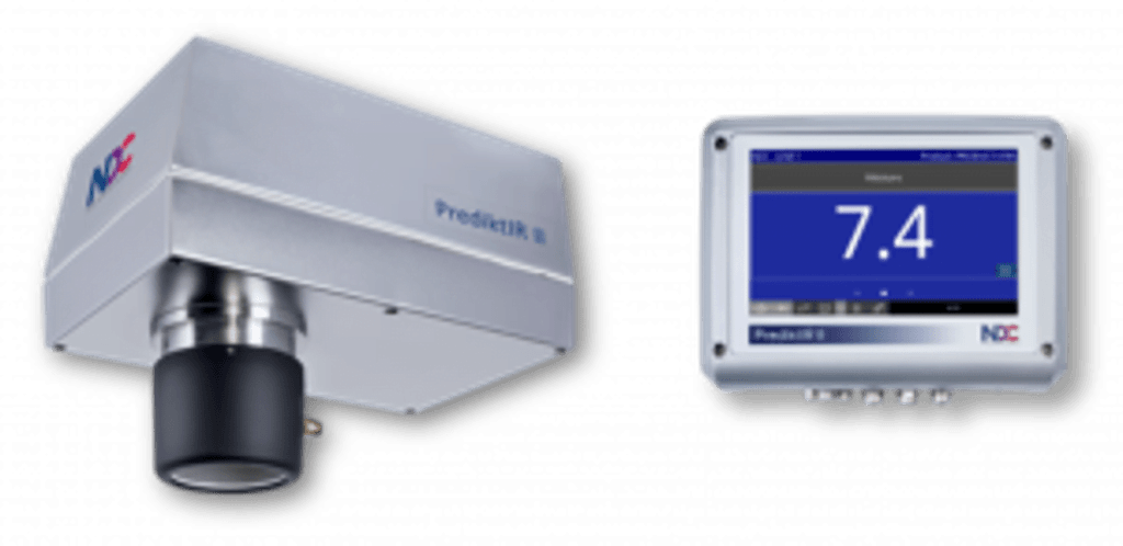 Dette billede illustrere Uppdaterad fuktmätare från NDC – PrediktIR II