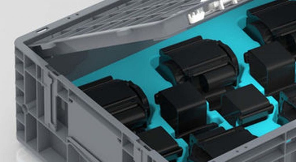 Dette billede illustrere SSI SCHÄFER – Säker lagring av farligt gods