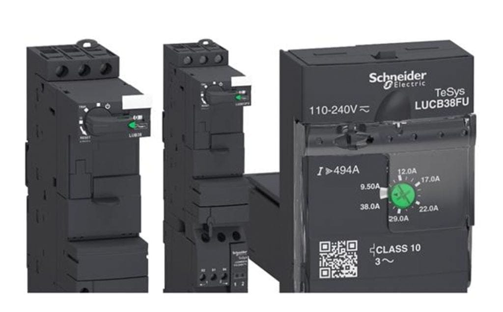 Dette billede illustrere Schneider Electric lanserar nästa generation motorstartare i serien TeSys Deca