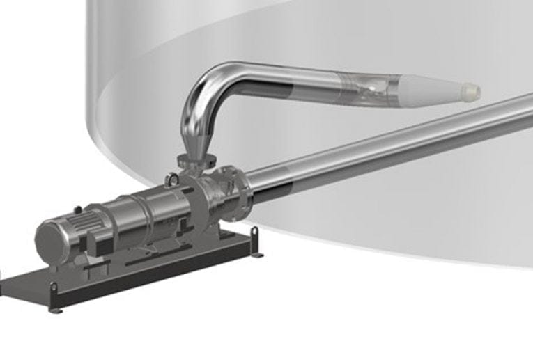 Omrörning med MaxMix undviker sedimentering av slam