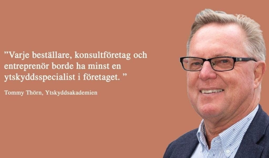 Dette billede illustrere Beställare och konsulter behöver mer kunskap om ytskydd