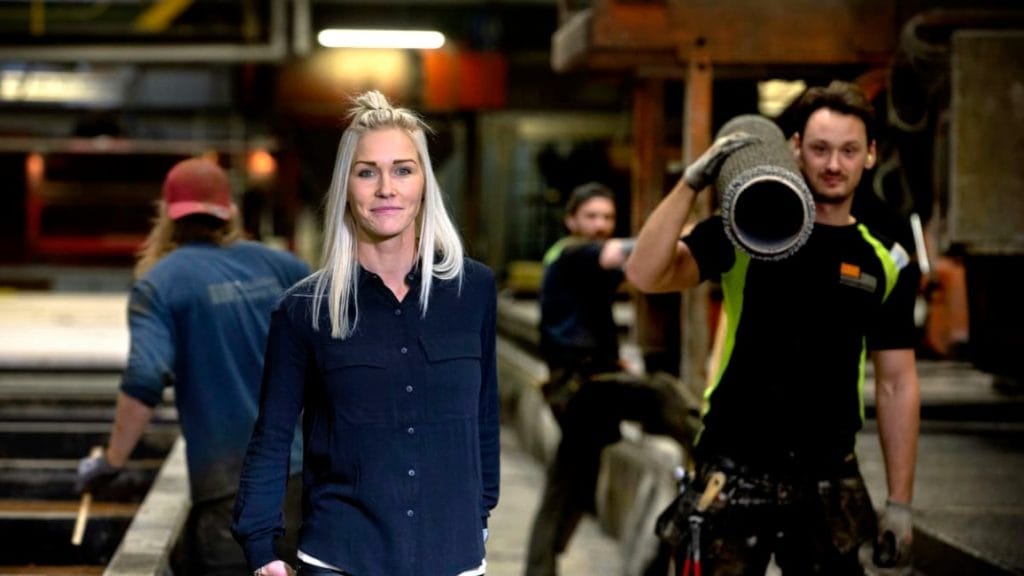 Dette billede illustrere Fortsatt expansion för Byggelement – Johanna Carlsson ny produktionsledare