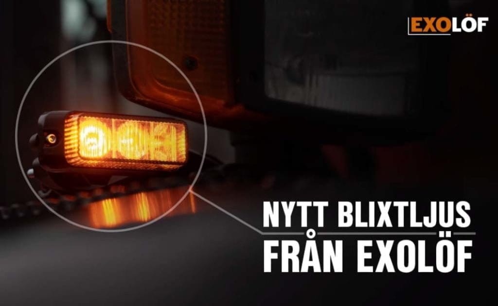 Dette billede illustrere Nytt blixtljus från Exolöf