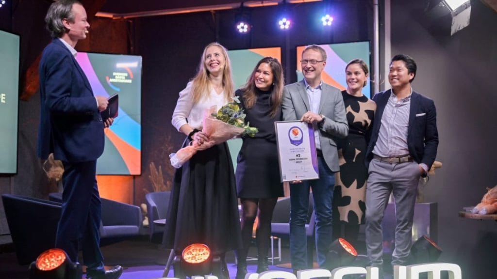 Dette billede illustrere Sigma Technology Group är bland topp 3 Bästa Arbetsgivare i Sverige ännu en gång