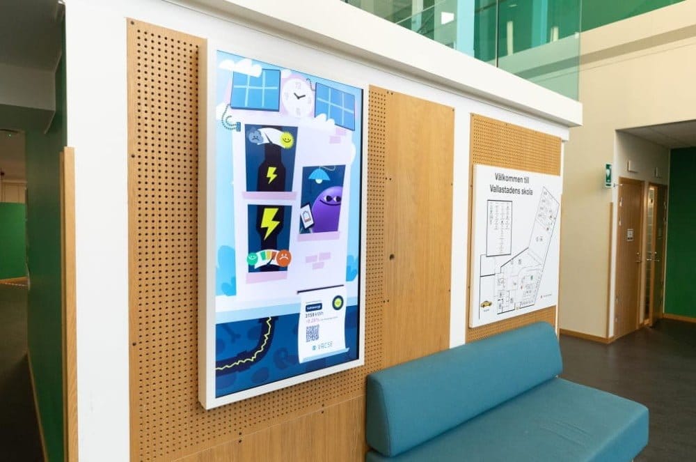 Dette billede illustrere Vacse väljer Visual Art för att visualisera fastigheters energikonsumtion