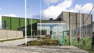 Dette billede illustrere Kungsbacka sporthall – en plats för alla