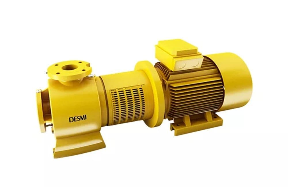 Dette billede illustrere DESMI – Modul S centrifugalpump