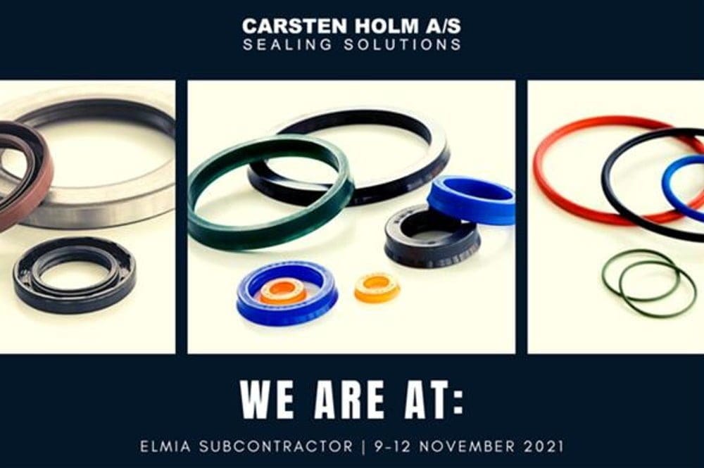 Dette billede illustrere Carsten Holm ställer ut på Elmia Subcontractor 2021