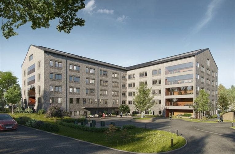 K-Prefab levererar betongstommen till äldreboende och LSS-boende i Skara