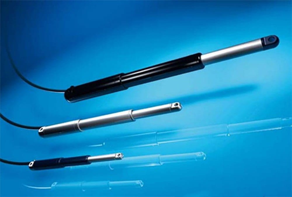 Dette billede illustrere EasyE-i – Det nya linjära ställdonet med integrerad controller