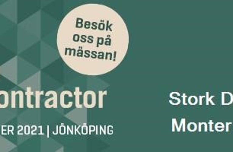 Stork Drives ställer ut på ELMIA Subcontractor 2021 i Jönköping