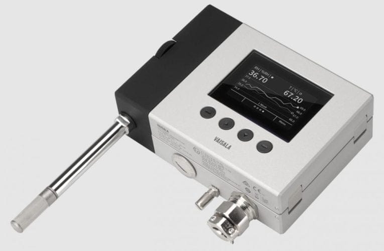 Den i grunden säkra HMT370EX-serien med luftfuktighets- och temperaturtransmitters