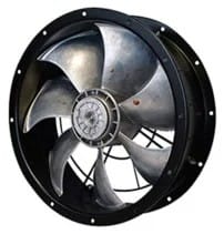 Dette billede illustrere Axialfläktar