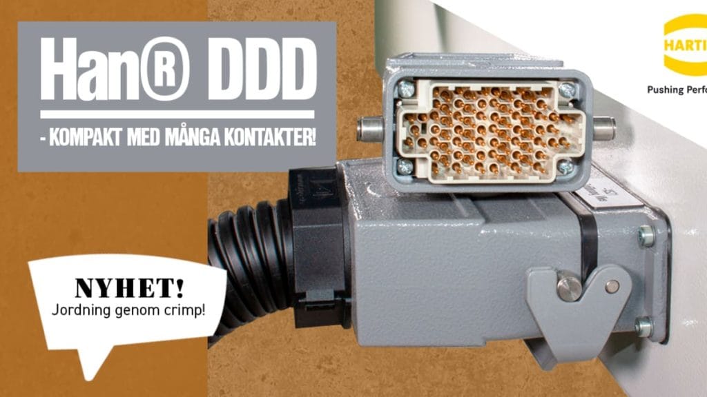 Dette billede illustrere Nya Han® DDD – Kompakt med många kontakter