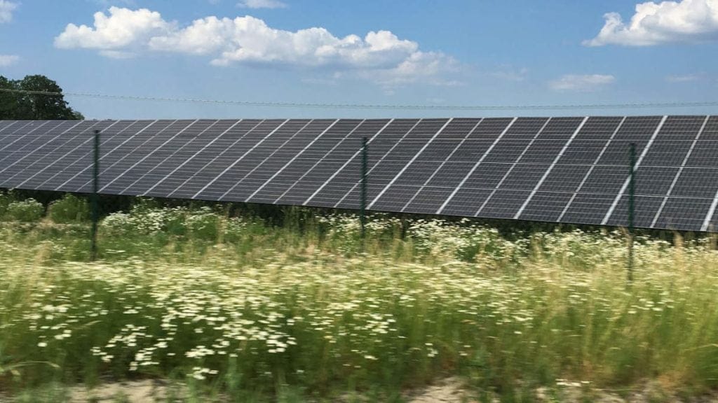 Dette billede illustrere Installationer för solel – Driftövervakning