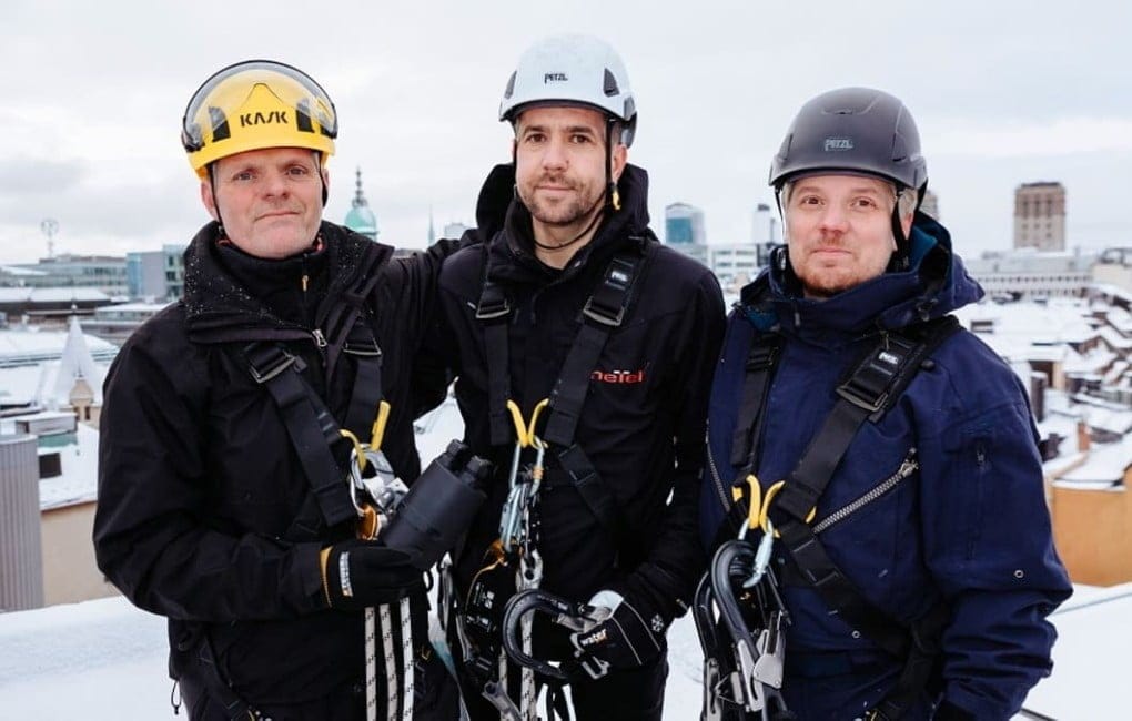 Dette billede illustrere Innovativa produkter och logistik vid modernisering av telekomsiter