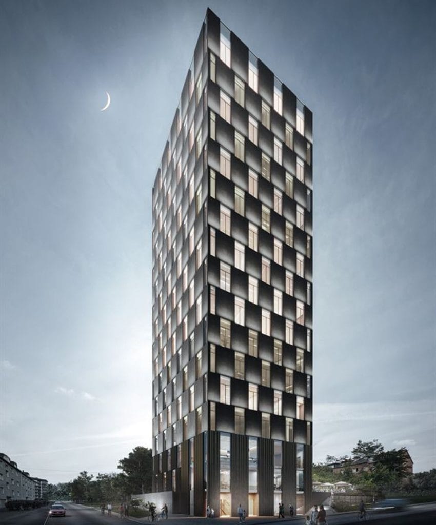 Dette billede illustrere K-Prefab – Optimerade betongelement till nytt koncepthus