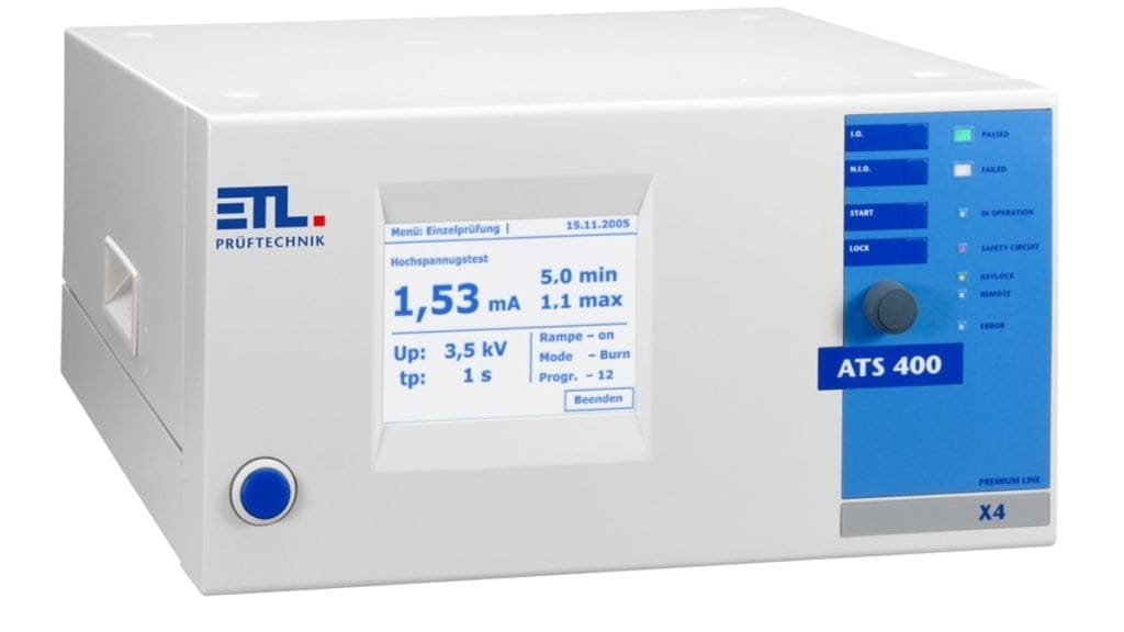 Dette billede illustrere Kalibrering av elsäkerhetsprovare hos CA Mätsystem!