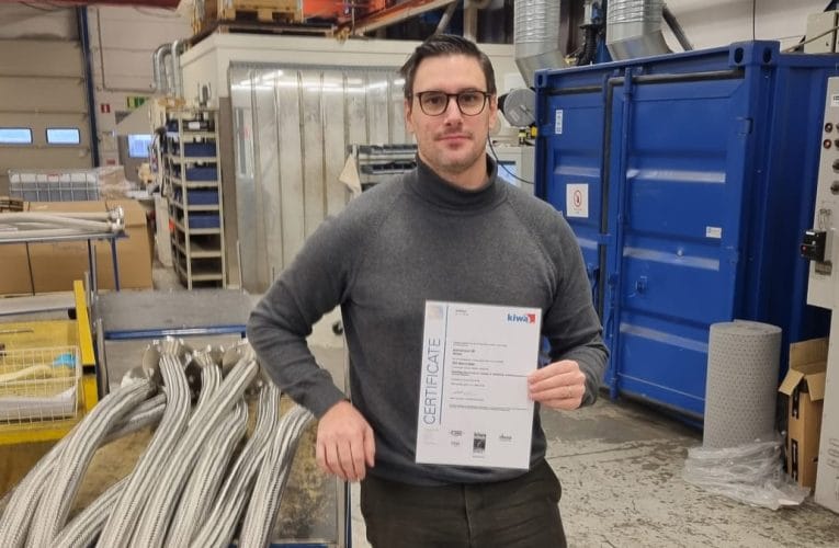 Förlängt kvalitetscertifikat för Hydroscand, Special Hoses