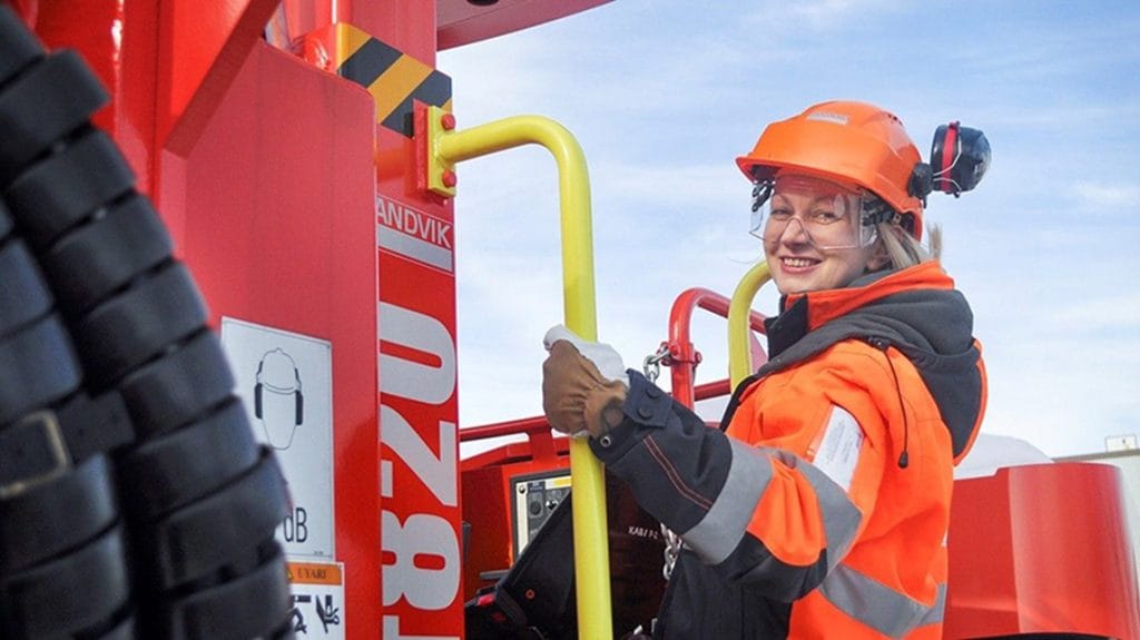 Dette billede illustrere Sandvik erhåller rekordstor order på AutoMine-lösningar