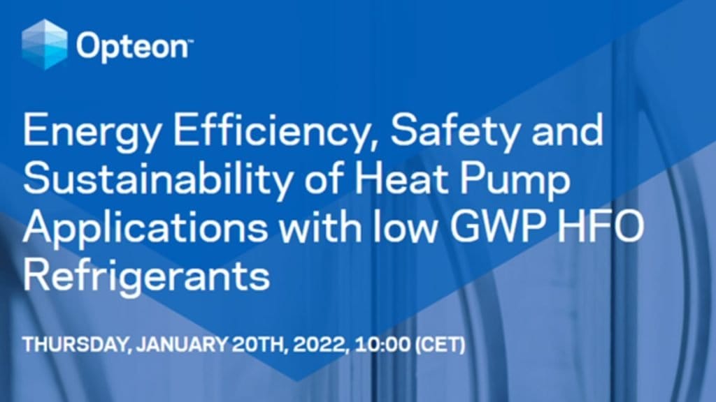 Dette billede illustrere Delta på gratis webinar om HFO köldmediegaser!