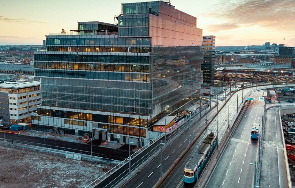 Dette billede illustrere Platinan – ett logistiskt utmanande projekt i kolossalformat