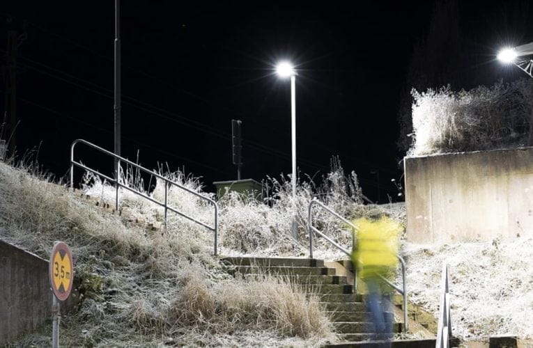 Ökad trygghet i Kumla med ny belysning