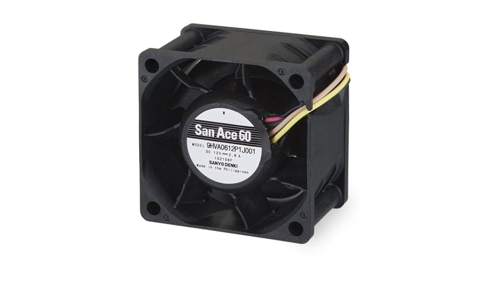 Dette billede illustrere Ny fläkt med kraftfull luftforcering