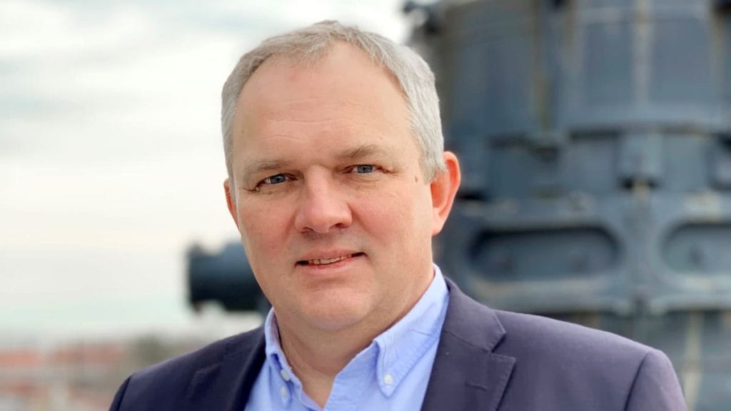 Dette billede illustrere Jonas Jordberg ny chef för Swerims komponentgrupp