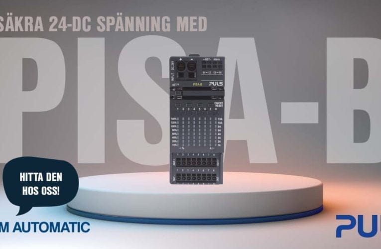OEM Automatic – Flera 24-VDC säkringar i samma skåp? Tänk PISA-B!
