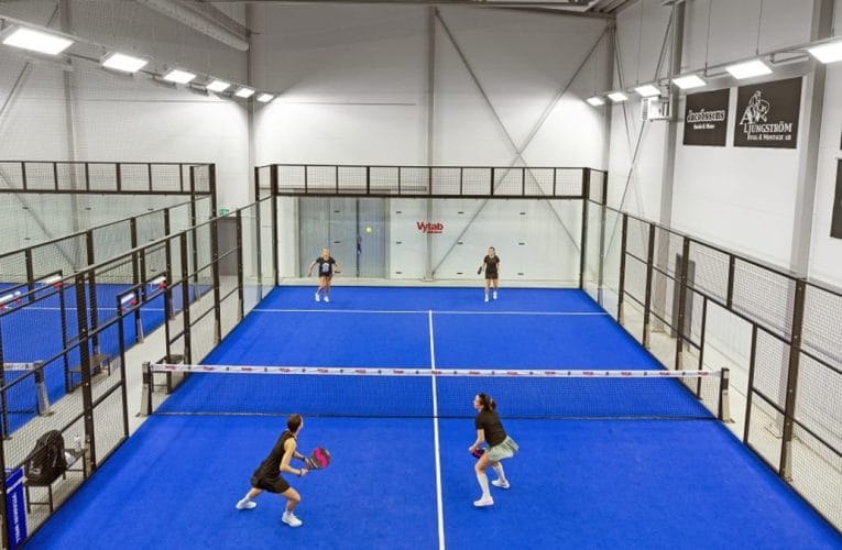 Rätt ljus till padelhall i Vingåker