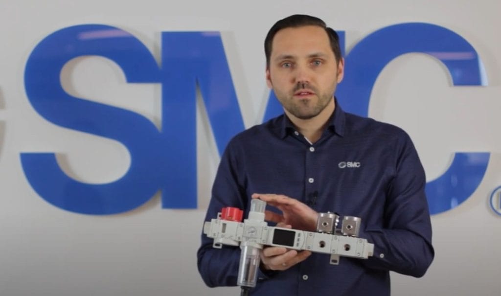 Dette billede illustrere SMC Automation – Vill du minska ditt underhåll OCH din energiförbrukning?