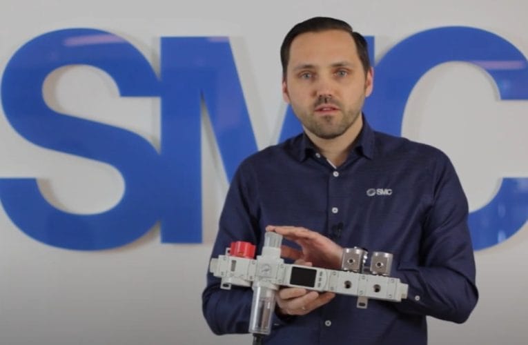 SMC – Robust 2-portsventil för modulärt montage