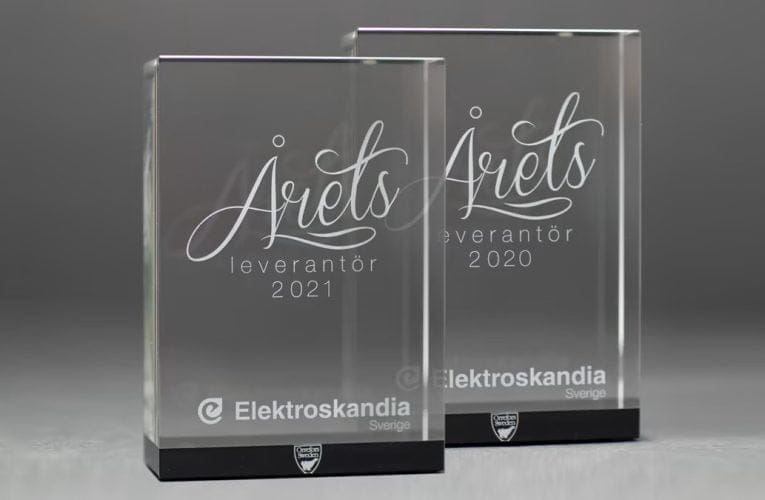 EBECO och REKA Kabel – vinnare av Elektroskandias utmärkelse ”Årets leverantör”