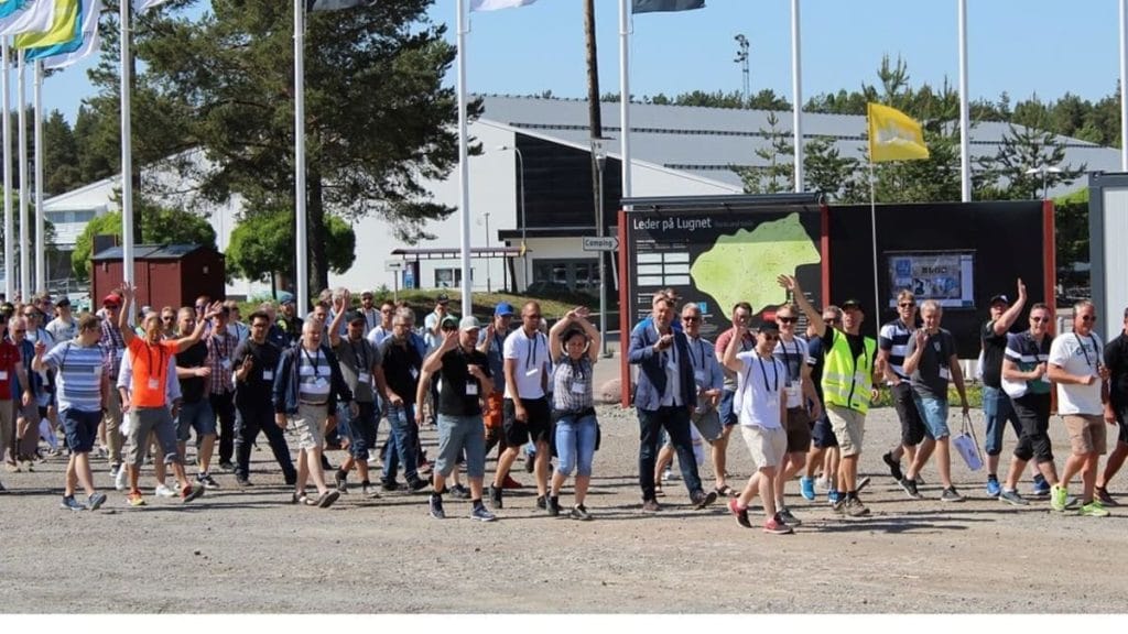 Dette billede illustrere Energiföretagen EBR arrangerar unikt branschevenemang