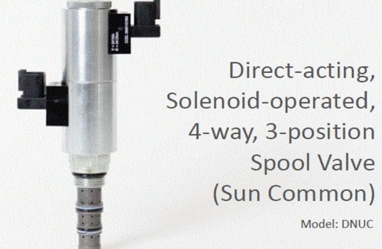 SUN Hydraulics ventiler med Common-cavity