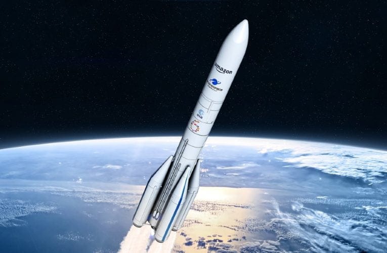 GKN Aerospace stolt partner när Amazon anlitar Arianespace för uppskjutningar med Ariane 6