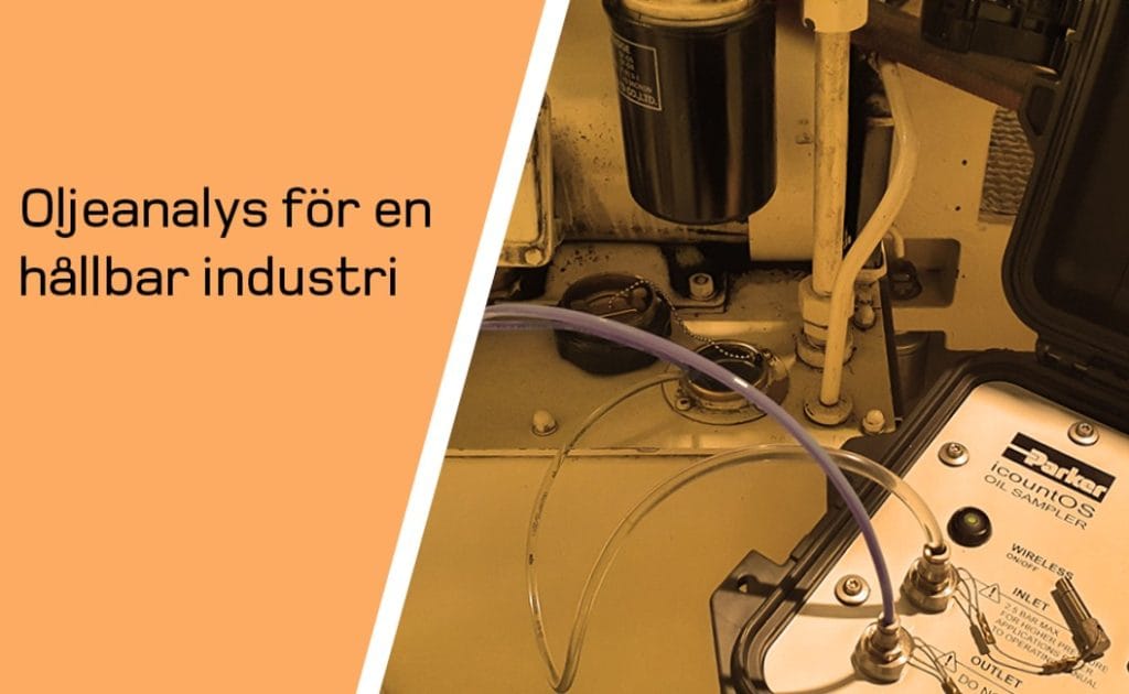 Dette billede illustrere DynaMate – Oljeanalys för en hållbar industri