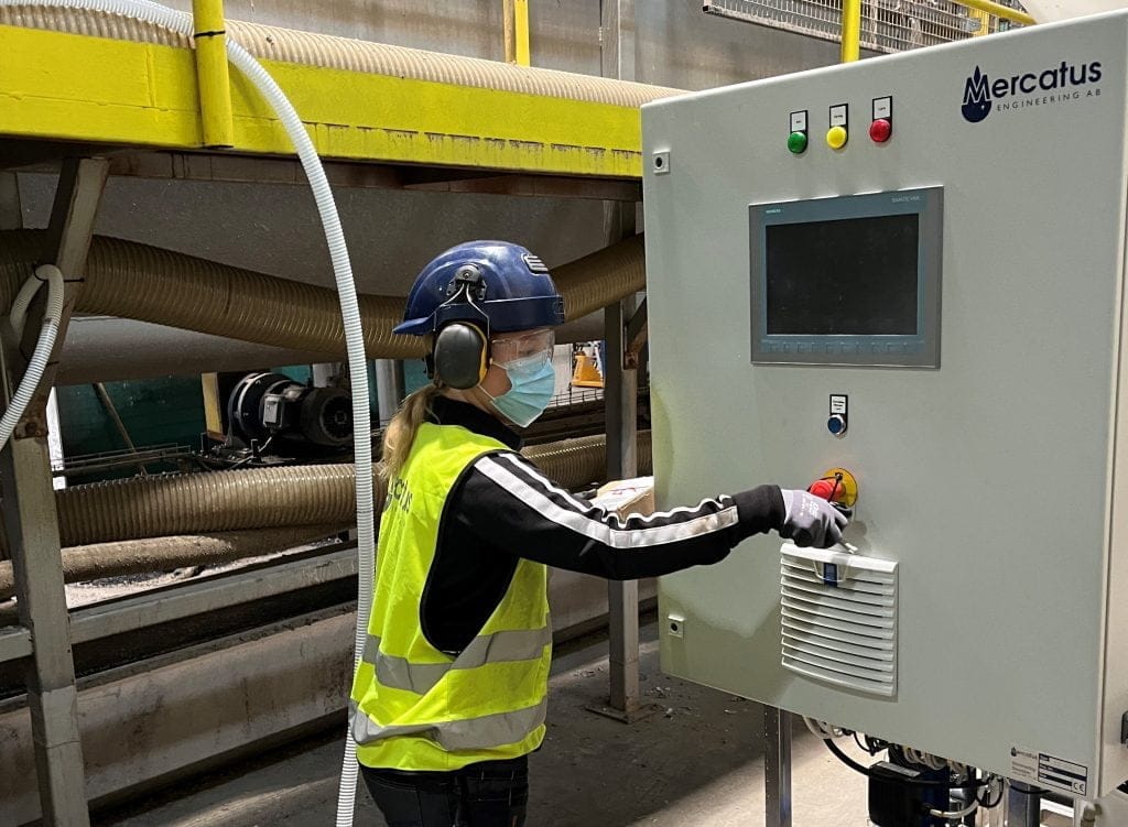 Dette billede illustrere Klarsynt resa till Finland