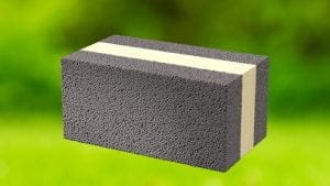 Dette billede illustrere Weber – Leca® Isoblock 25