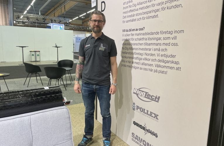 No Dig Alliance lanserade nytt schaktfritt koncept på VA-mässan