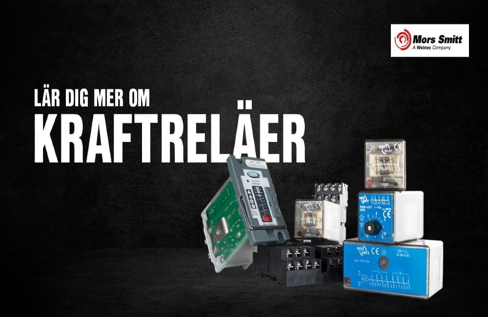 Dette billede illustrere OEM Automatic AB – LÄR DIG MER OM KRAFTRELÄER