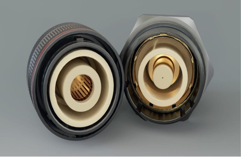 Dette billede illustrere Nya teknikledande LEMO High Power-kontakter för utmanande tillämpningar