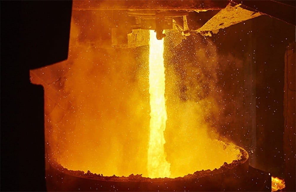 Dette billede illustrere Jernkontoret – Fortsatt ökad stålproduktion i mars