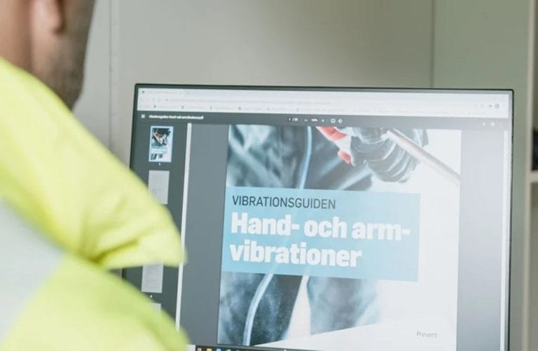 Teknikföretagen – Minska risken för vibrationsskador med ny guide